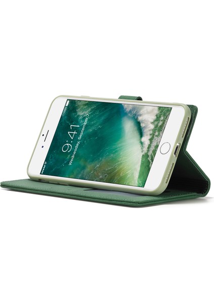 Apple Apple Iphonese-Green Için Deri Cüzdan Stand Kapak Kılıfı (Yurt Dışından) modelleri