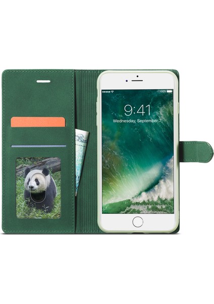 Apple Apple Iphonese-Green Için Deri Cüzdan Stand Kapak Kılıfı (Yurt Dışından) fırsatları
