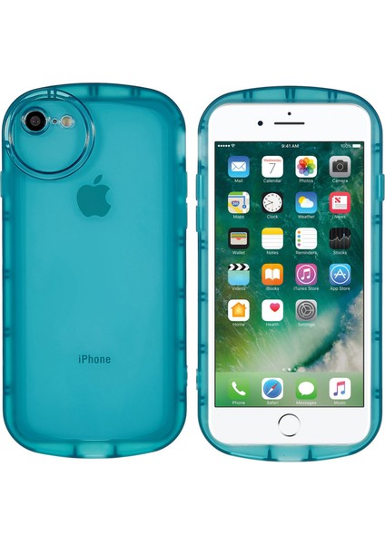 Apple iPhone Se Se Kesin Kesim Yumuşak Esnek Tpu Cep Telefon Kılıfı Yarı Saydam Koruyucu Mat Koruyucu Tespit (Yurt Dışından)