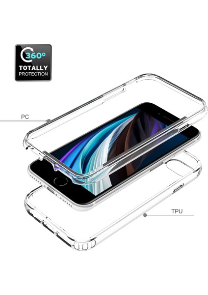 Apple iPhone 6 /se-Transparent Için Yüksek Geçirgenlik Hibrit Telefon Kılıfı Kapağı (Yurt Dışından) fiyatları