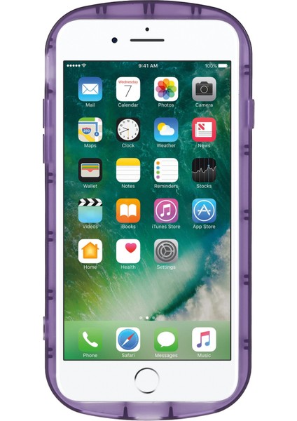 Apple iPhone Se Se Kesin Kesim Yumuşak Esnek Tpu Cep Telefon Kılıfı Yarı Saydam Koruyucu Mat Koruyucu Tespit Mor (Yurt Dışından) fırsatları