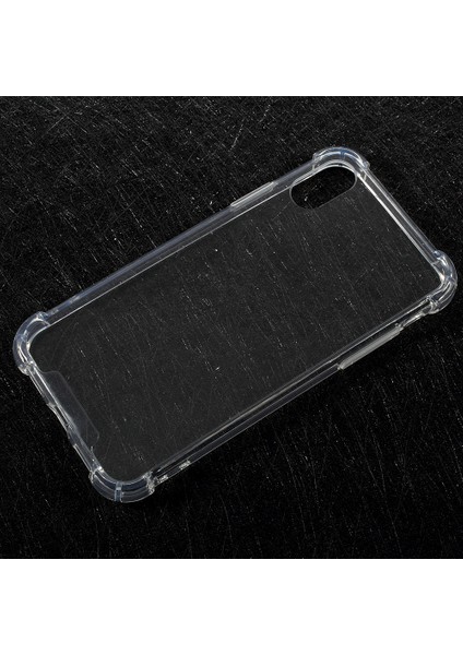 Apple Apple iPhone X/xs 5.8inch-Cransparent Için Damla Koşullu Açık Akrilik Geri+Tpu Edge Hibrit Kılıf (Yurt Dışından)