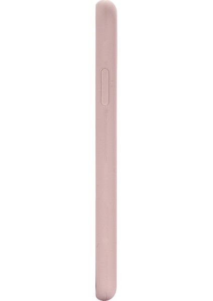 Kenar Sarılmış Sıvı Silikon Arka Gövde Kapağı Apple iPhone Xr-Pink Için (Yurt Dışından)