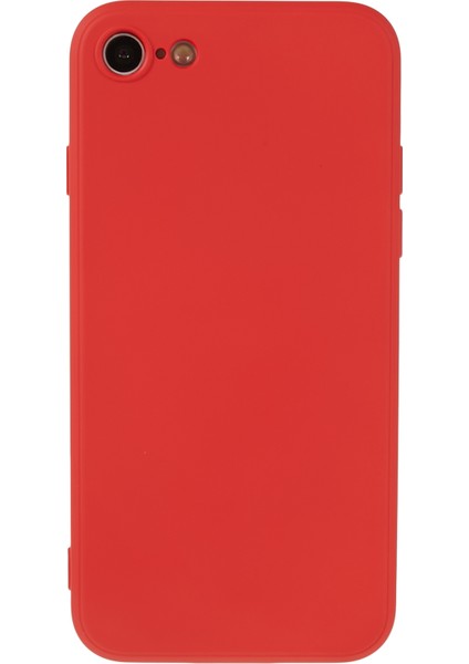 Apple iPhone 7/8 Için Kauçuk Telefon Kasası, Çizim Önleyici Fiber Astar Tpu Kapak Kırmızısı (Yurt Dışından) modelleri