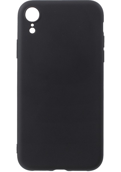 Apple iPhone Xr-Black Için Fingerprint Mat Tpu Cep Telefon Kabuğu (Yurt Dışından)