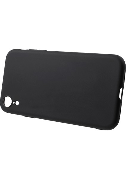 Apple iPhone Xr-Black Için Fingerprint Mat Tpu Cep Telefon Kabuğu (Yurt Dışından)
