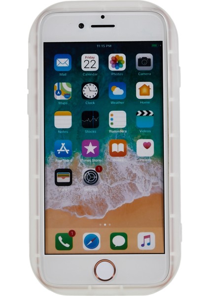 Apple iPhone 7/8/se (2020)/(2022) Için Parıltılı Telefon Kasası, Yumuşak Tpu Epoksi Şok Geçirmez Kapak-Beyaz (Yurt Dışından) fiyatları