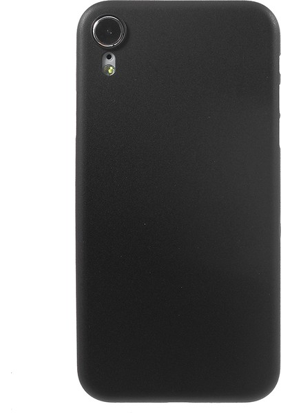Apple iPhone Xr-Black Için Ultra-Ince Mat Plastik Arka Telefon Kılıfı (Yurt Dışından)