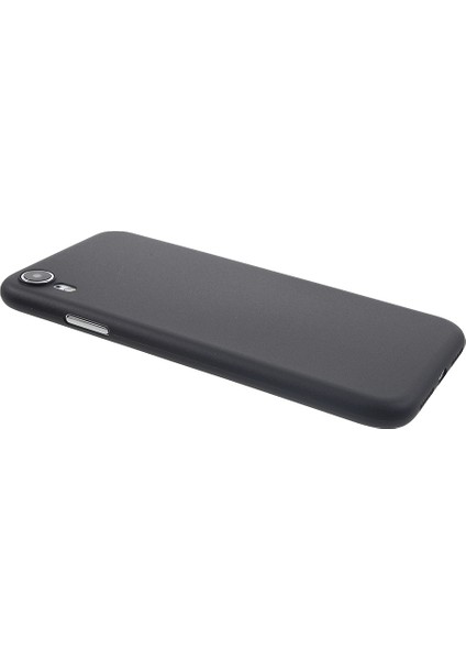 Apple iPhone Xr-Black Için Ultra-Ince Mat Plastik Arka Telefon Kılıfı (Yurt Dışından)