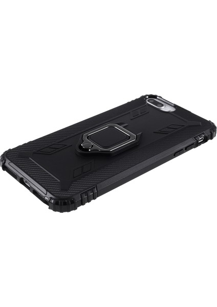 Apple Apple iPhone 6/6s-Black Için Parmak Kickstand Tpu Kılıfı [yerleşik Manyetik Metal Sac] (Yurt Dışından)