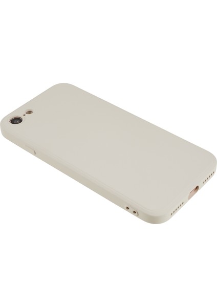 Apple iPhone 7/8 Için Kauçuk Telefon Kasası, Çizim Önleyici Fiber Astar Tpu Kapak-Beyaz (Yurt Dışından) fırsatları