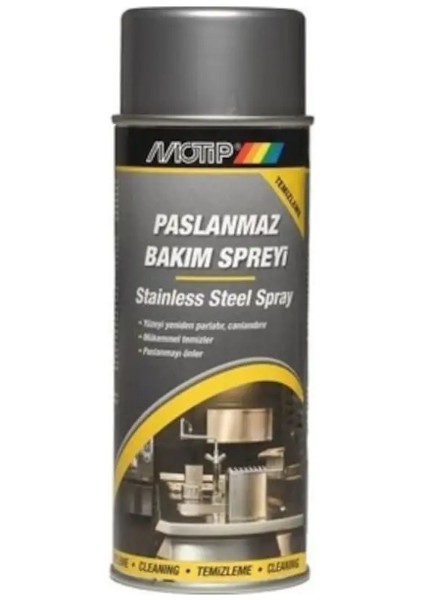 400ML Yüksek Kalite Paslanmaz Krom Çelik Bakım Spreyi