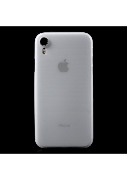 Apple iPhone Xr-Tövbe Için Ultra-Ince Mat Plastik Arka Telefon Kapağı (Yurt Dışından)