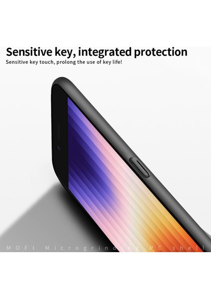 Apple iPhone Se Mat Sabit Pc Telefon Kılıf Kamera Koruma Koruma Kırmızılı Kırmızı (Yurt Dışından) fırsatları