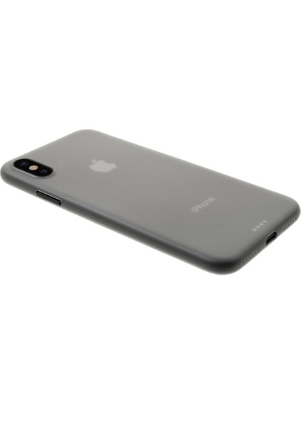 Apple iPhone x Ultrathin Matte Pc Cep Telefonu Kapak-Grey (Yurt Dışından)