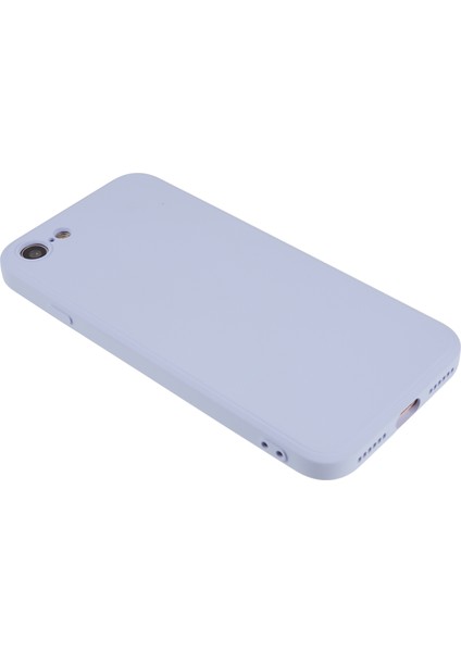 Apple iPhone 7/8 Için Kauçuk Telefon Kasası, Çizim Önleyici Fiber Astar Tpu Kapak Işığı Mor (Yurt Dışından) fırsatları