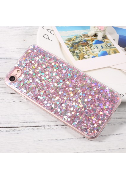 Apple Apple iPhone Se-Pink Için Işıltılı Payetler Tpu Jöle Mobil Kasa (Yurt Dışından) modelleri