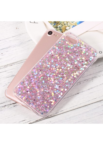 Apple Apple iPhone Se-Pink Için Işıltılı Payetler Tpu Jöle Mobil Kasa (Yurt Dışından) fırsatları