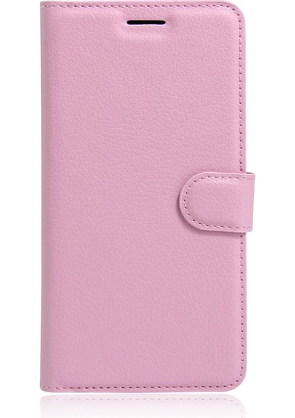 Litchi Tahıl Deri Cüzdan Kılıfı Folio Folio Apple iPhone Se 2nd Gen-Pink Için Koruyucu Kapak (Yurt Dışından) fiyatları