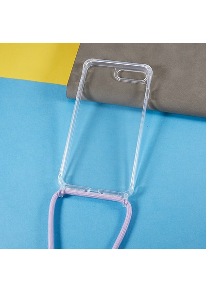 Apple iPhone 7 Plus/8 Için Geri Kılıf Plus Açık Bump Döyesi Tpu+Akrilik Telefon Kapağı Lanyard-Spurple (Yurt Dışından) fırsatları