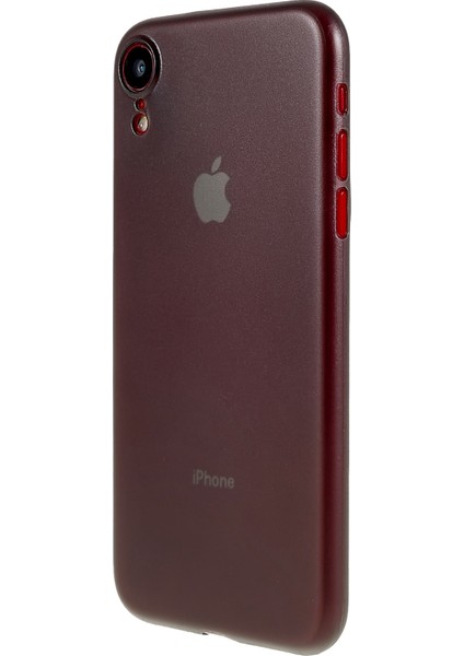 Apple iPhone Xr Ultra-Inat Mat Sert Pc Kamera Koruma Koruma Şok Geçirmez Kapak Tercüman Siyah (Yurt Dışından)