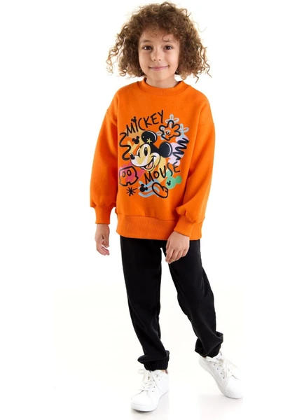 Mickey Mouse Lisanslı Erkek Çocuk Sweatshirt 21169