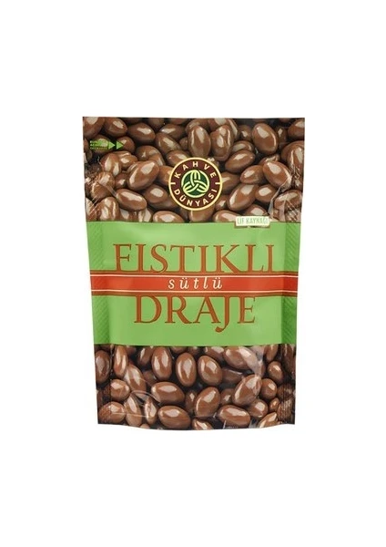 Kahve Dünyası Antep Fıstıklı Draje Sütlü Çikolatalı 120 gr