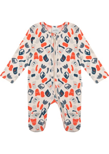 Eğlenceli Canavarlar Patikli Tulum