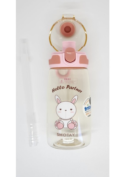 ST-7009 Child Medium 550ML Tavşan Desenli Pembe Renk modelleri