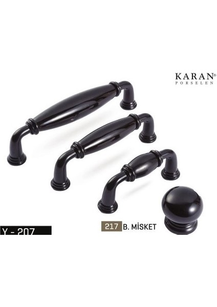 Kulp Yay 096MM Mat Siyah-Mat Siyah