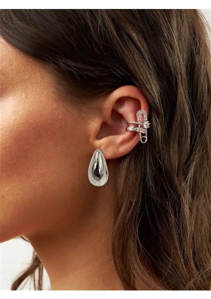 Kadın Vip Seri Su Damlası Model Küpe