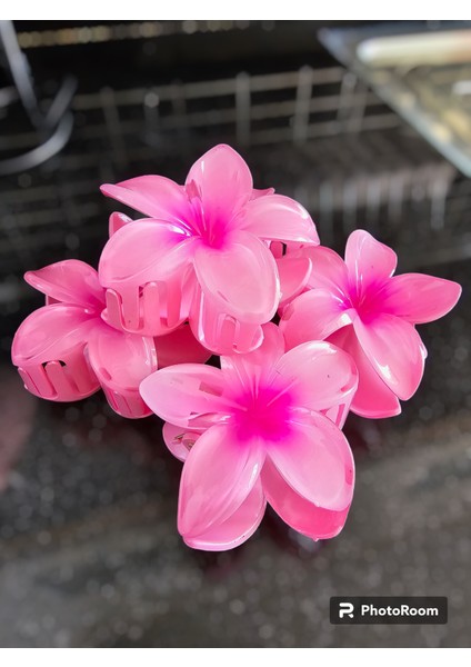 Lotus Aloha Model Çiçek Toka 8cm