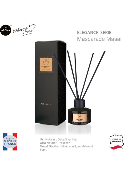 Home Elegance Likit Koku Mascarade Masai 50ML.