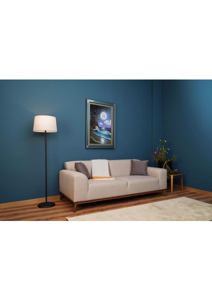 Moon Güneşin Batışı Temalı 3 Boyutlu Aynalı Çerçeveli Özel Tasarım Tablo 81X112CM fiyatları
