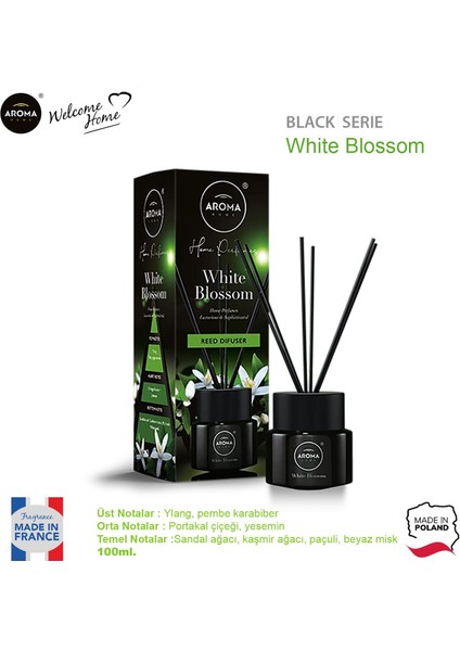 Home Black Series Likit Koku White Blossom 100ML.