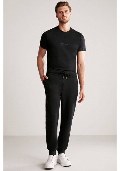 M Logolu Siyah Jogger Pantolon fiyatları
