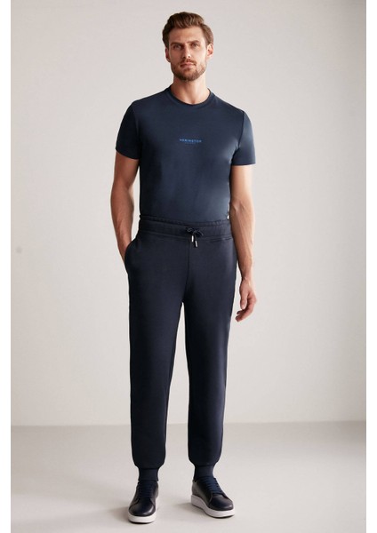 M Logolu Lacivert Jogger Pantolon fiyatları