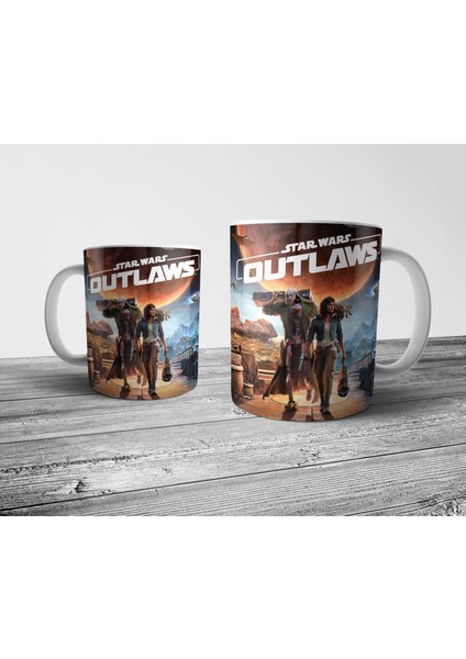 Star Wars Outlaws Kupa Bardak Model 1
