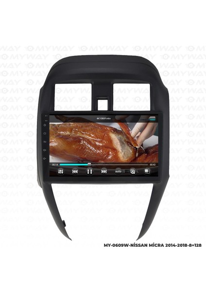 Nissan Micra Android 12 Multimedya Carplay 4gb RAM+64GB HDD Navigasyon Ekran