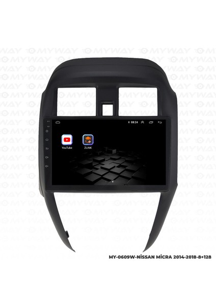 Nissan Micra Android 12 Multimedya Carplay 4gb RAM+64GB HDD Navigasyon Ekran indirimleri