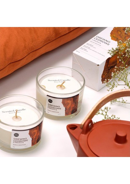 Basic Line Kokulu Mum Cedar Wood With Patchouli 115GR. fırsatları