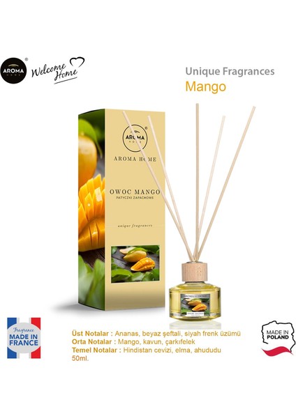 Home Unique Likit Koku Mango 50ML.