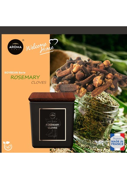 Home Soya Series Kokulu Mum Rosemary Cloves 155GR.