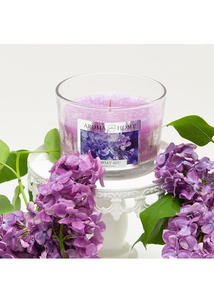 Unique Fragrances Kokulu Mum Lilac Flower 115GR. fırsatları