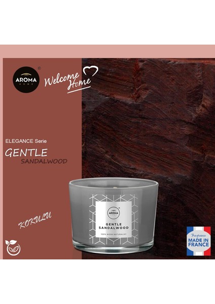 Home Elegance Kokulu Mum Gentle Sandalwood 115GR. modelleri