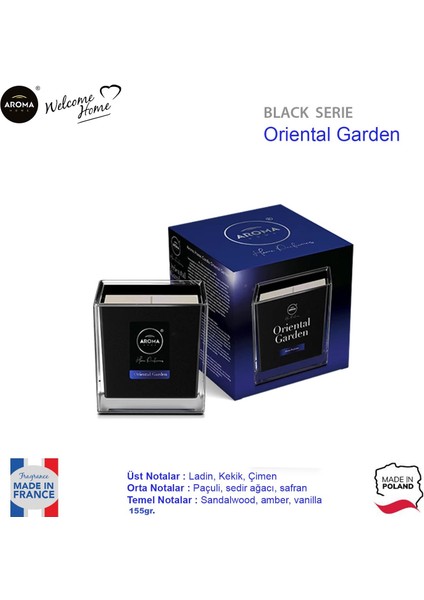 Home Black Series Kokulu Mum Oriental Garden  155GR.