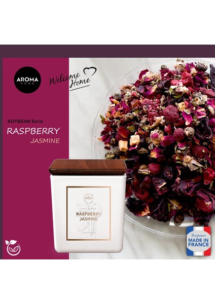 Home Soya Series Kokulu Mum Raspberry Jasmine 155GR.