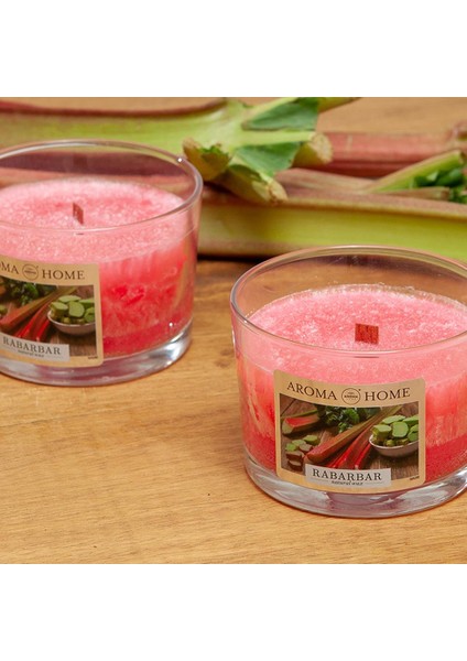 Unique Fragrances Kokulu Mum Rhubarb 115GR. indirimleri