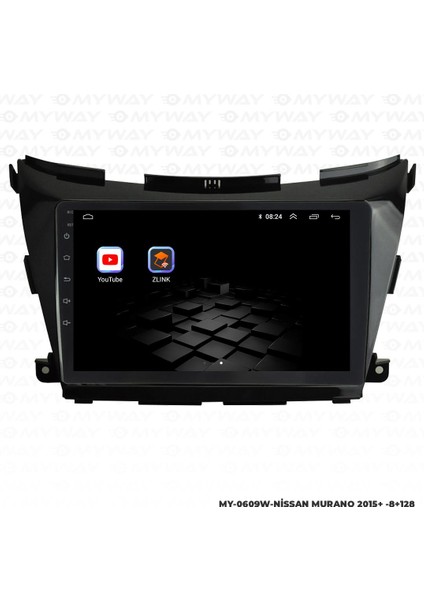 Nissan Murano Android 12 Multimedya Carplay 4gb RAM+64GB HDD Navigasyon Ekran indirimleri