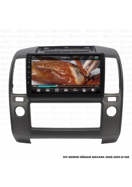Nissan Navara Android 12 Multimedya Carplay 4gb RAM+64GB HDD 2005-2010 Navigasyon Ekran